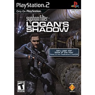 แผ่นเกมส์ Play Station2 PS2  Syphon Filter Logans Shadow ( 1 DVD )