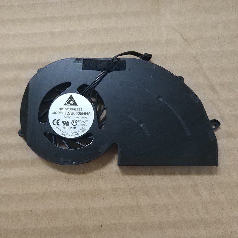 พัดลม CPU แล็ปท็อปสําหรับ DELL V13 V13TL 0H7H05 H7H05 6043B0076701 ดีเอฟเอส320805MI0T F9K5 KSB0505HH