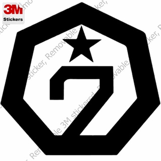 GOT 7 สติ๊กเกอร์ 3M ลอกออกไม่มีคราบกาว  Removable 3M sticker, สติ๊กเกอร์ติด รถยนต์ มอเตอร์ไซ