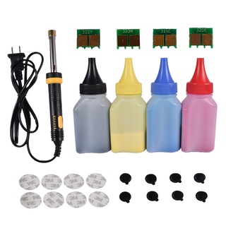 Refill toner Powder cartridge tool kit+4 pcs chip FOR HP CE310A cartridge LaserJet Pro CP1026nw CP1027nw CP1028nw M175nw