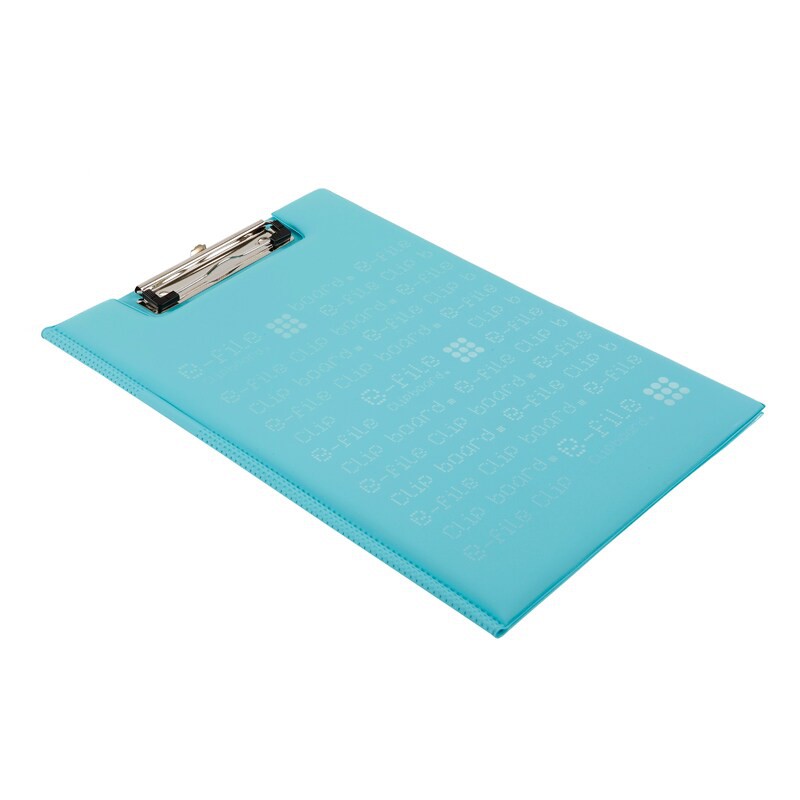 คลิปบอร์ด A4 สีฟ้า อี-ไฟล์ CCB2 Blue Clipboard A4 E-file CCB2