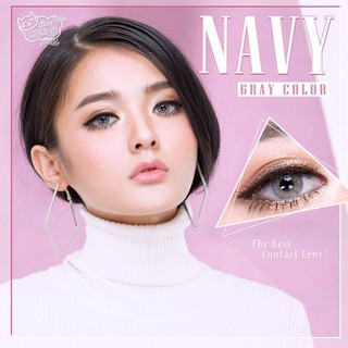 🔥 คอนแทคเลนส์  kitty kawaii : Navy  ขนาดกลาง