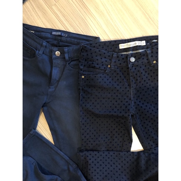 Zara Jeans - กางเกงยีนส์ขาเดป zara