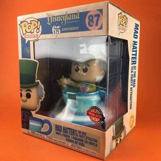 Funko POP Mad Hatter at The Mad Tea Party Attraction Disneyland 65th