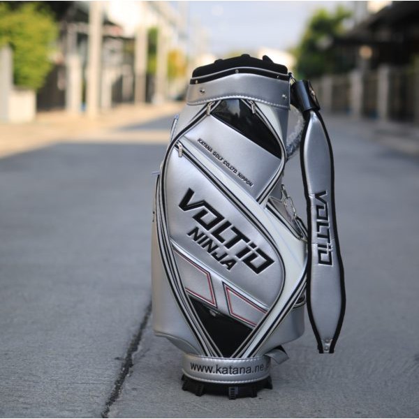 Katana Voltio Ninja Bag Silver 9 ถุงกอล์ฟพรีเมียม