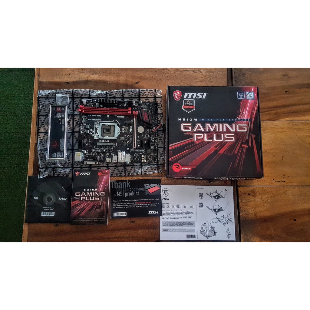 MAINBOARD MSI H310M GAMING PLUS (1151)มือสองสภาพดีมาก