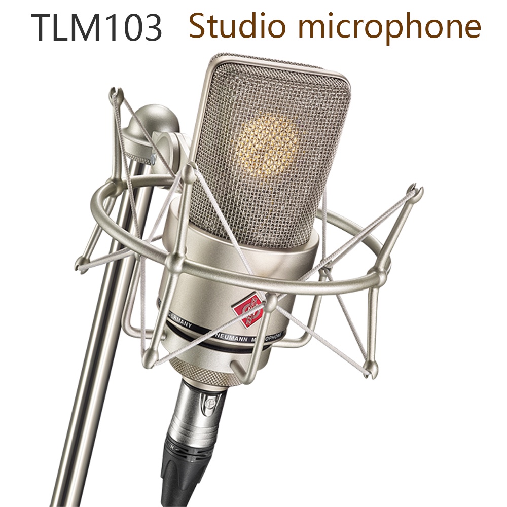 [สต๊อกพร้อม & จัดส่งฟรี] Neumann TLM 103 tlm103 ไมโครโฟนสตูดิโอชั้นนํา เสียงเบา ร้องเพลงสด