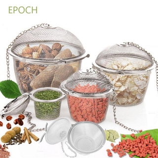 Epoch อุปกรณ์สแตนเลสสําหรับใช้ในการกรองใบชาเครื่องเทศ