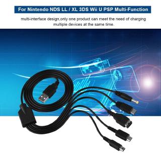 5 In 1 Usb Nintendo Nds Ll / Xl 3 Ds Wii U Psp สําหรับเล่นเกม