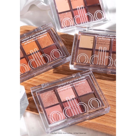 odbo signature eyeshadow palette NO.OD276