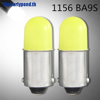 {earlypond} 2x 1156 BA9S P21W COB 12V LED รถสํารอง ไฟเลี้ยว