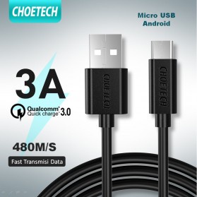 สายชาร์จ Floveme - 2 in 1 Micro USB + USB Type C QC3.0 2.8A 100cm - สาย Floveme ของแท้ - ชาร์จเร็ว