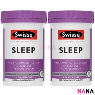 Swisse Ultiboost Sleep 100 Capsules x2 (EXP:10 2025)