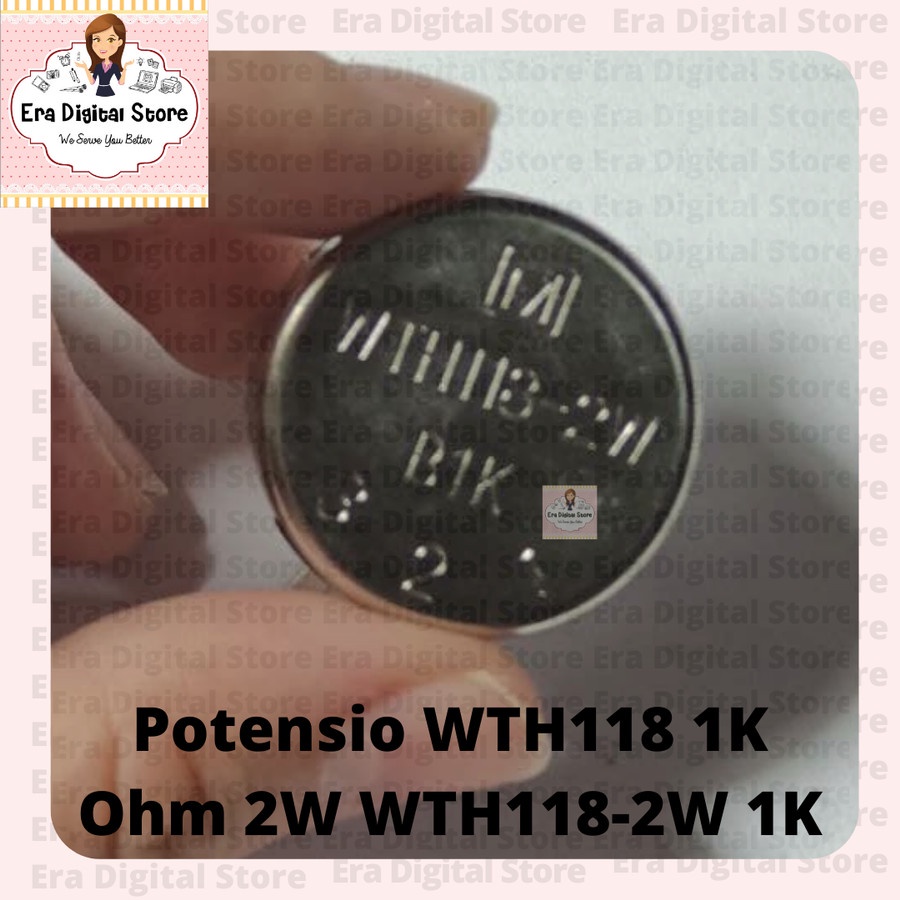 Potentiometer WTH118 1K Ohm 2W WTH118-2W 1K 2Watt