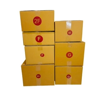 กล่องไปรษณีย์ Fล Fก Fญ 2F ทำจากกระดาษKA มีพิมพ์จ่าหน้า