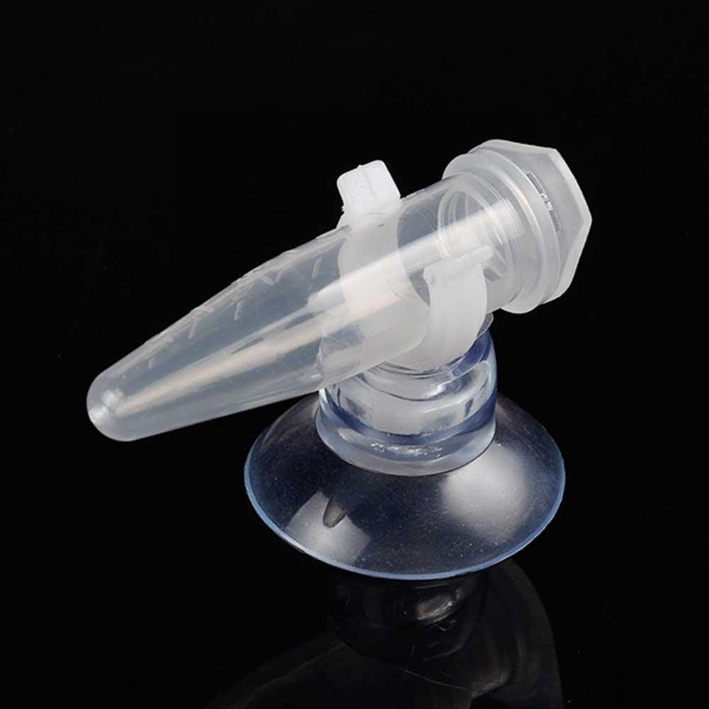 HE Mini Automatic Fish Feeder Tapered Aquarium Red Worm Feeding Feeder