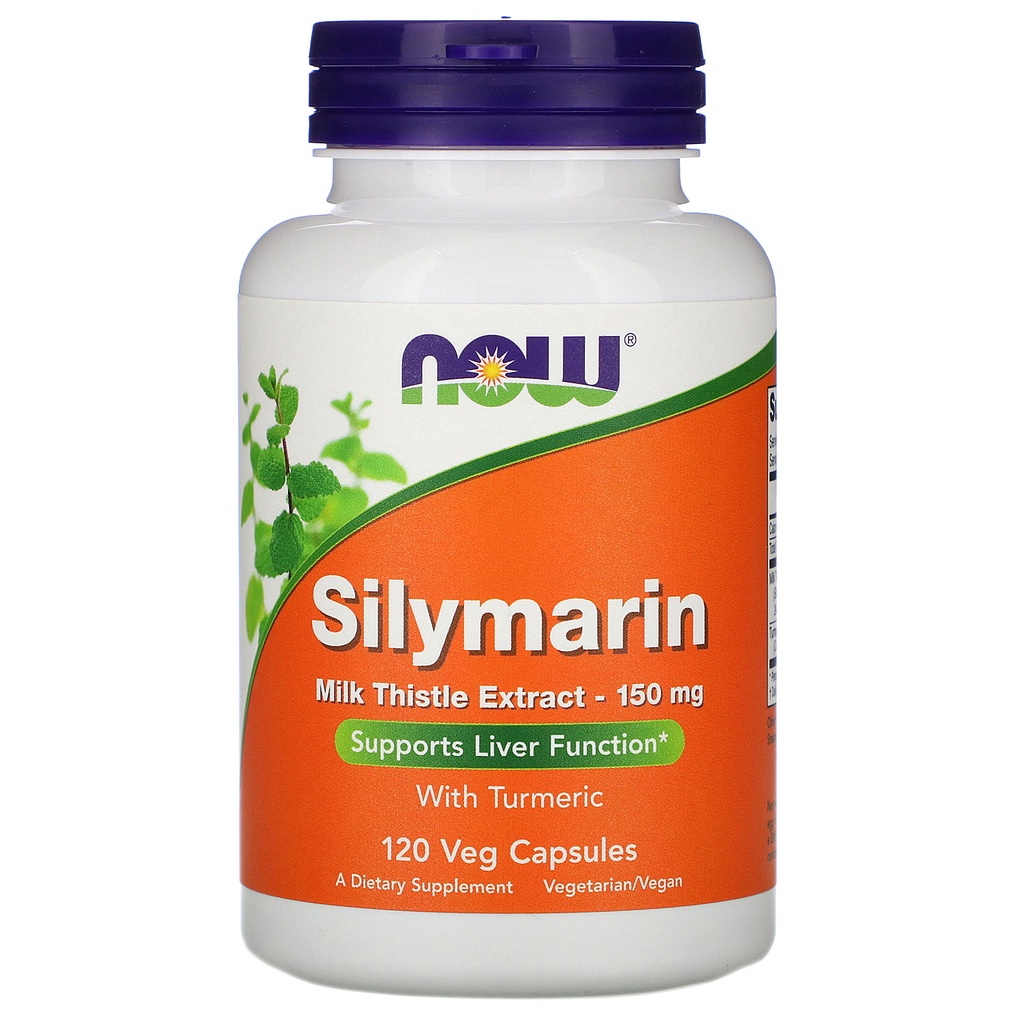 Now Foods, Silymarin, Milk Thistle Extract, 150 mg, 120 แคปซูล
