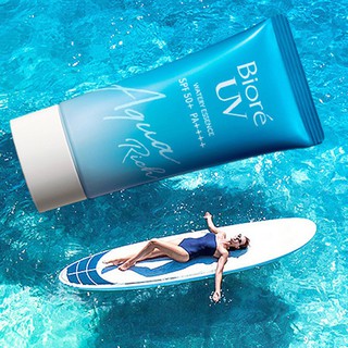 Biore SPF50+ PA++++ ครีมกันแดด UV Aqua กันน้ํา ไวท์เทนนิ่ง ๑ |