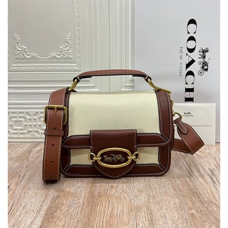 🔥ผ่อนได้🔥Coach สะพายข้าง Size 22 cm งาน Hiend อุปกรณ์ : Full Box Set
