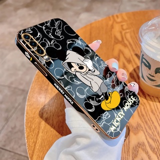 สําหรับ Huawei P30 Pro P30 Lite P20 Pro P20 Lite เคสโทรศัพท์ แบบนิ่ม ลายการ์ตูนมิกกี้เมาส์