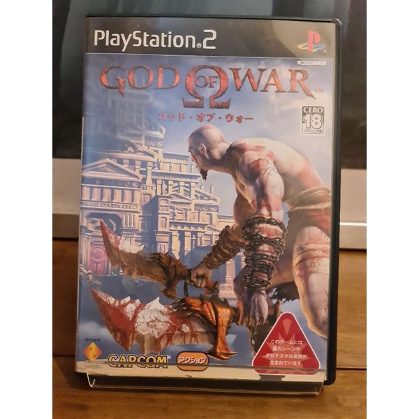 แผ่นเกม God of Warภาค1 ของเครื่อง PlayStation 2