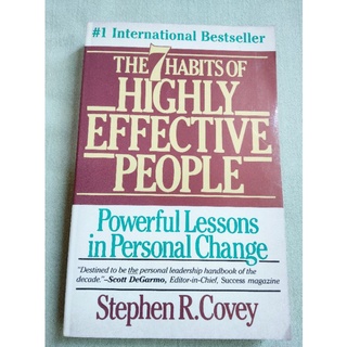 The 7 Habits of Highly Effective People - Stephen R Covey