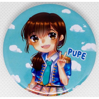 เข็มกลัดสุดน่ารัก pupe bnk48 ลายการ์ตูน  (ปูเป้  bnk48 fanmande )