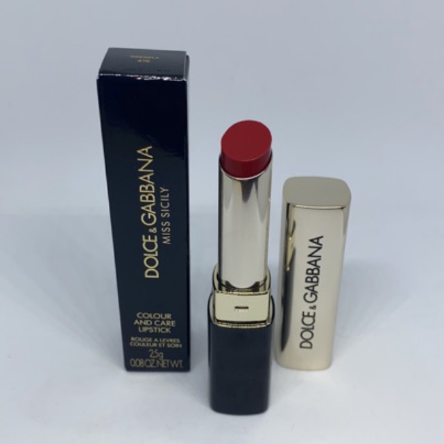 Dolce&Gabbana Miss Sicily Colour and care Lipstick 610 Carmela | Shopee  Thailand