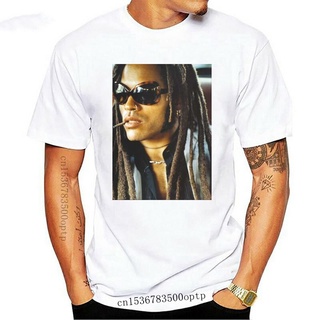 ใหม่เสื้อยืดพิมพ์ลาย Rock American Lenny Kravitz สําหรับผู้ชาย 2022