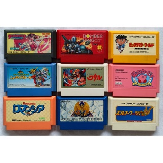 ตลับเกมเก่า Famicom แท้