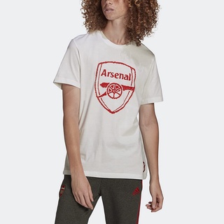 100%cotton เสื้อ ยืด ราคา ส่ง Adidas Mens Arsenal Fc DNA Graphic Tee men เสื้อ ยืด ผู้ชาย คอกลม โอเวอร์ ไซส์je5