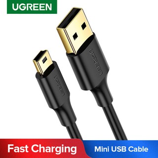 UGREEN (US132/US375) USB 2.0 A Male to Mini 5 Pin B Data Charging Cable Adapter DS PC CAMERA(PVC/Braided)