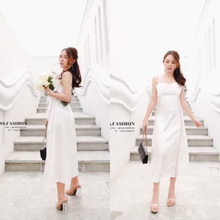 MASS Fashion : ชุดเดรสออกงาน Dress - Pearl Shell