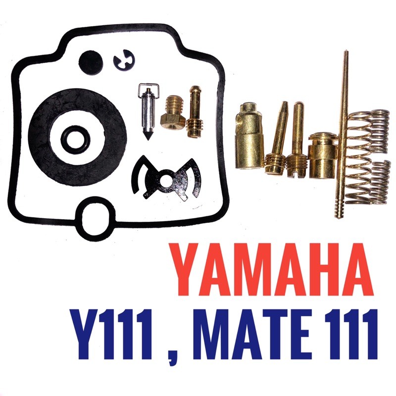 ชุดซ่อมคาร์บู YAMAHA Y111 (MATE111 ) ยามาฮ่า Y111 ( เมท 111 ) ชุดซ่อมคาร์บูเรเตอร์ ชุดซ่อมคาบู มอเตอร์ไซค์