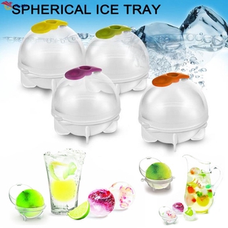 4pcs Transparent Drink Ice Ball Mold Pudding Jelly Soap Mold Tool Silicone Ice Molds แม่พิมพ์ทำน้ำแข็งก้อนกลม แม่พิมพ์ทำน้ำแข็ง ทรงกลม 4ชิ้น