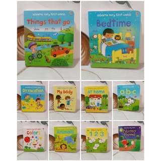 Usborne Very first words (board book )หนังสือมือหนึ่ง