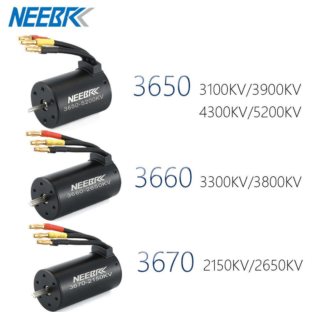 3670 brushless motor 2650kv
