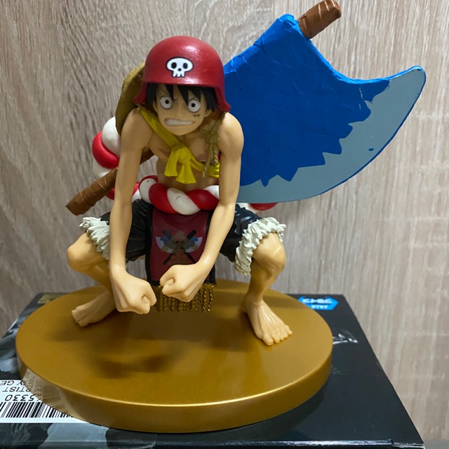 Model Figure One Piece Monkey D Luffy งาน SC Champion ของแท้