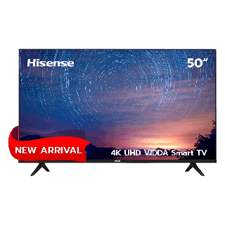 [ดีล9.-ใช้HISE50E6H][2022 New Model] Hisense ทีวี 50 นิ้ว 4K UHD VIDAA U5 Smart TV 2.5G+5G WIFI Build in /DVB-T2 / USB2.0 / HDMI /AV รุ่น 50E6H Voice control