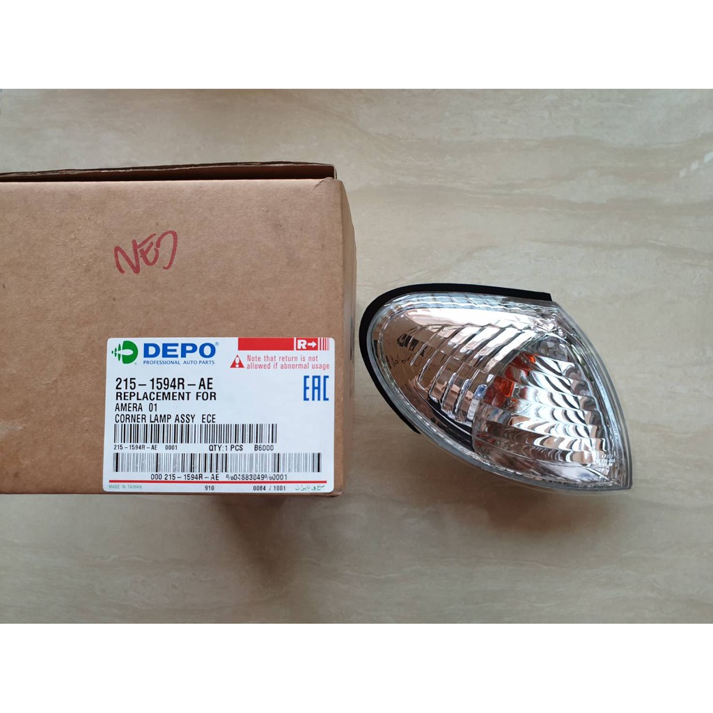 ไฟเลี้ยวมุม NISSAN NEO ปี1594 ข้างRH DEPO  ไต้หวัน ราคาดวงละ 450 บาท