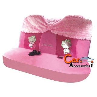 ลิขสิทธิ์แท้ 100% พร้อมส่ง! หุ้มเบาะหลังเก๋ง sedan คิตตี้ Hello Kitty