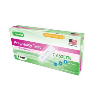 LONGMED PREG TEST CASSETTE แบบหยด