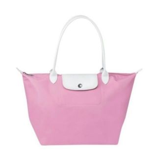 SALE!! ❤ รับประกันแท้ 💯% จากช็อป ❤ Made in France ❤ Longchamp Limited Sarah Morris ไซส์ M หูยาว สี Pink