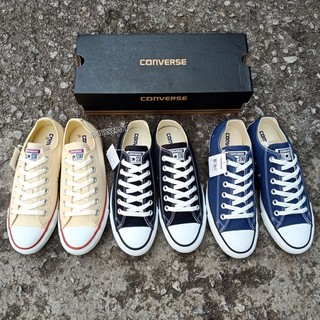 รองเท้าผ้าใบคอนเวิร์ส คอนเวิร์ส CONVERSE ALL STAR OX คอนเวิร์สออล์สตาร์ แบบุ้มส้น 11-1B100 พร้อมส่ง