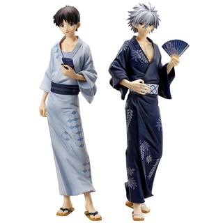 [แท้/มือ1] พร้อมส่ง Set คู่ 1/8 ชินจิ คาโอรุ Eva | Nagisa Kaworu Ikari Shinji - Evangelion - Yukata Ver