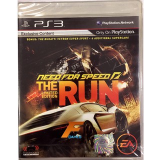 PS3 Need for Speed: The Run ( English ) แผ่นเกม ของแท้ มือ1 มือหนึ่ง ของใหม่ ในซีล แผ่นเกมส์