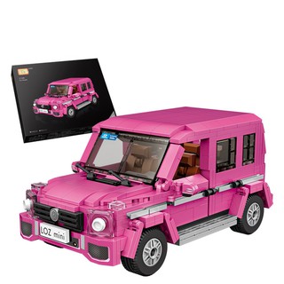 LOZ มินิบล็อกเลโก้ PINK SUV รหัสสินค้า 1129