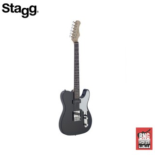 Stagg กีต้าร์ไฟฟ้า STAGG รุ่น SET - CST (Black)