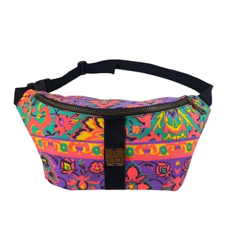 Ethnic Cotton Canvas Fanny Pack, Belt Bag, Waist Bag กระเป๋าคาดเอว กระเป๋าเข็มขัดผ้าฝ้าย