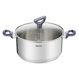 หม้อต้ม+ฝาแก้ว 20 cm TEFAL DAILY COOK เครื่องครัว POT WITH LID TEFAL DAILY COOK 20CM